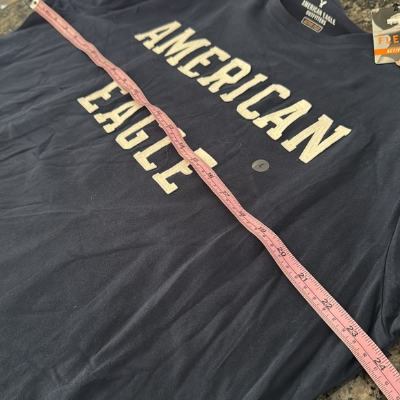 American Eagle active flex long sleeve blue Tshirt NWT L - Picture 5 of 8